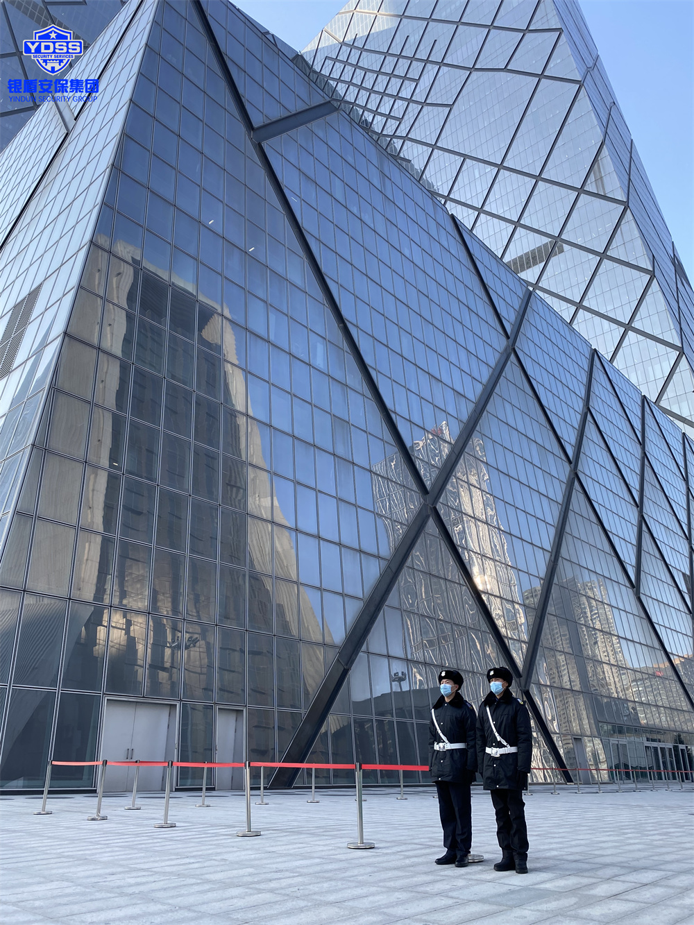 北京保安服务永兴集团yx06为中央电视台护卫
