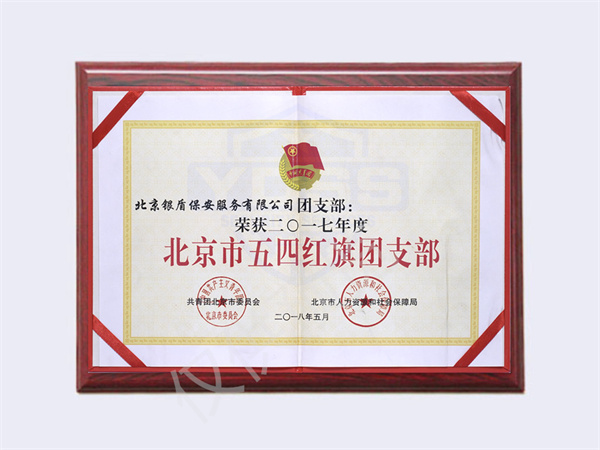 2017北京五四红旗团支部