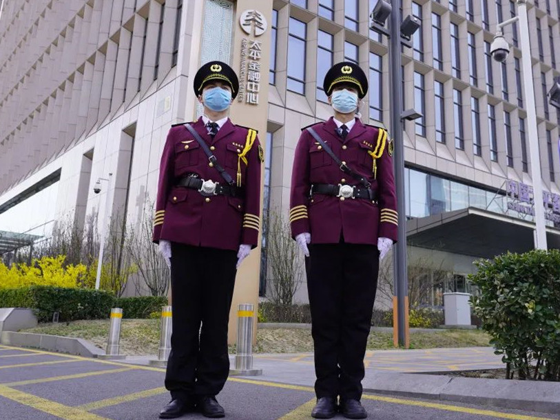 【新标准 新要求 新形象】永兴集团yx06保安公司顺利完成中国太平金融中心进驻交接工作