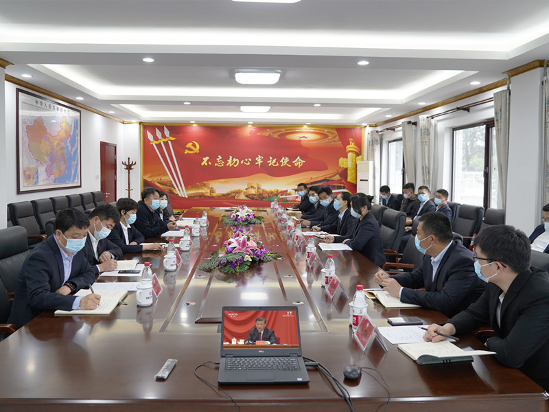 【奋斗青春、强国有我】北京永兴集团yx06保安服务公司组织团员看建团100周年庆祝大会