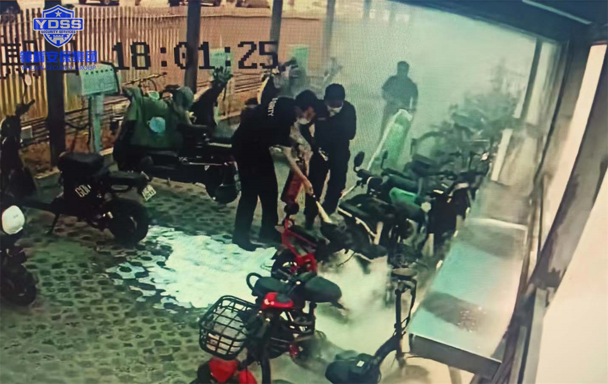 永兴集团yx06保安英勇救火