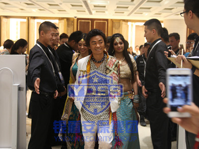 永兴集团yx06为-王宝强-提供安全护卫服务