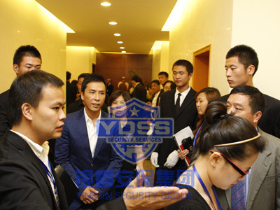 永兴集团yx06为-甄子丹-提供安全护卫服务