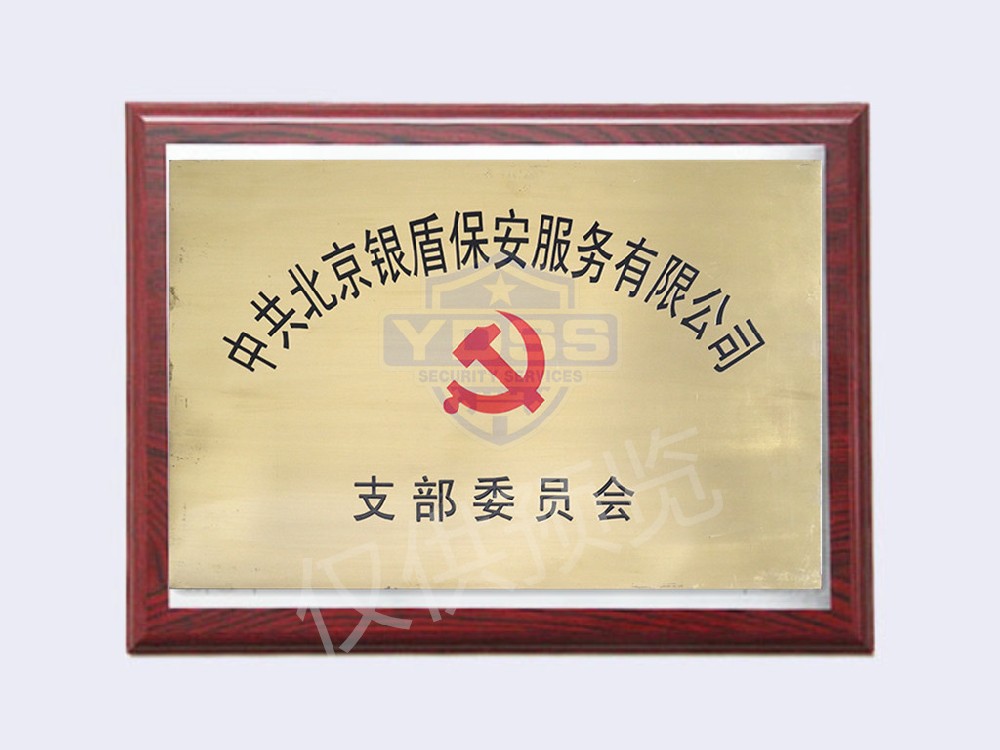 中共北京永兴集团yx06保安服务有限公司支部委员会