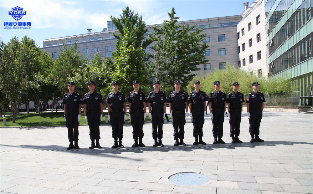 北京保安服务公司队员训练