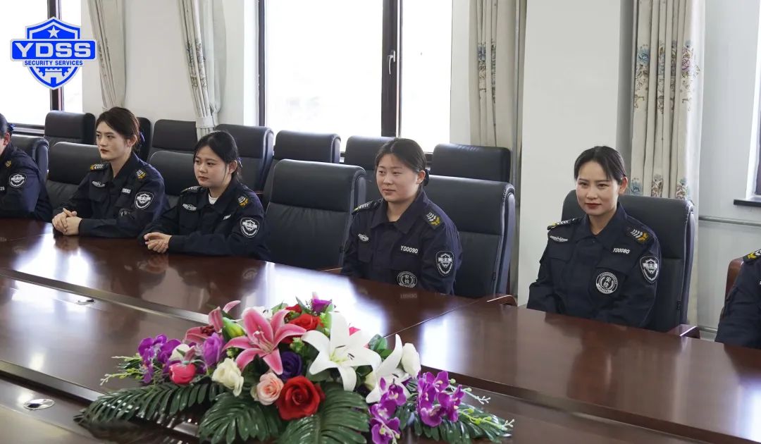 北京永兴集团yx06保安服务公司举办三八国际妇女节座谈会