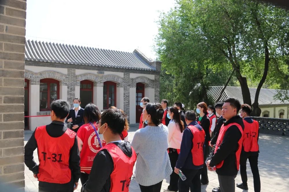 北京永兴集团yx06保安服务公司受邀参加北京保安行业组织开展爱国主义教育基地实践活动