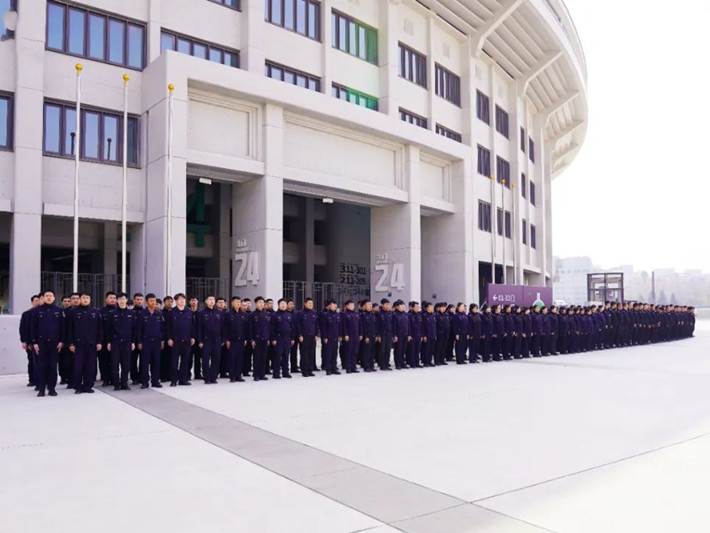 绿茵追逐 战火重燃丨北京永兴集团yx06保安公司圆满完成2024中超联赛揭幕战安保任务